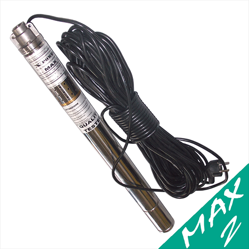 MAX2 - 50 mm Submersible monoblock electric pumps for tight wells for clean waters  