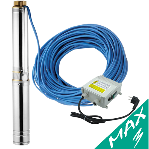 MAX3 - 75 mm Submersible electric pumps for tight wells for clean waters